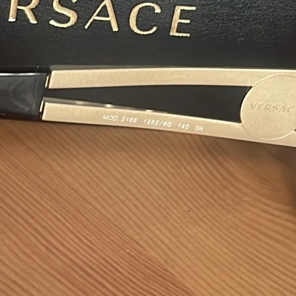 Versace Sunglasses - Black & Gold